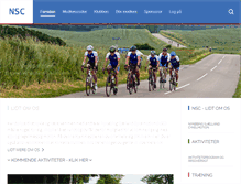 Tablet Screenshot of nscykelmotion.dk